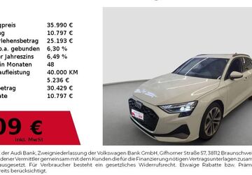 Audi A3 8.512 km 35.990 &euro; Lauf an der Pegnitz 91207