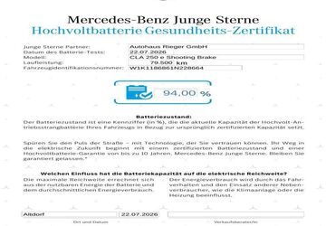 Mercedes-Benz CLA 250 Shooting Brake 79.500 km 24.690 &euro; Altdorf 90518