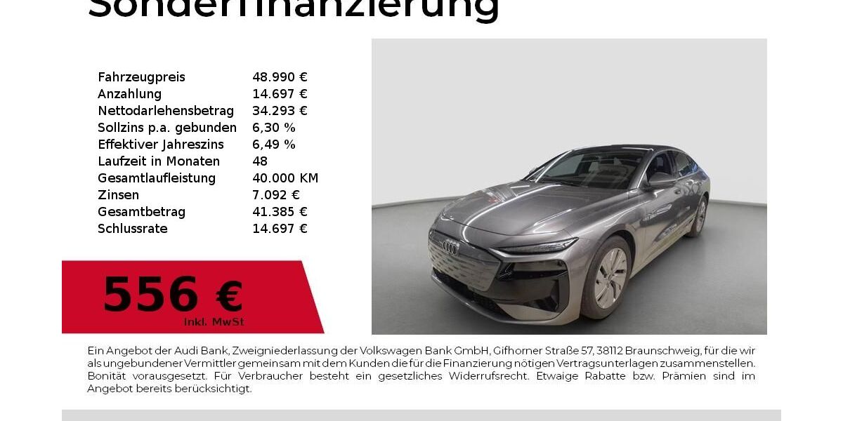 Audi A6 e-tron 7.002 km 48.480 &euro; Nürnberg 90411