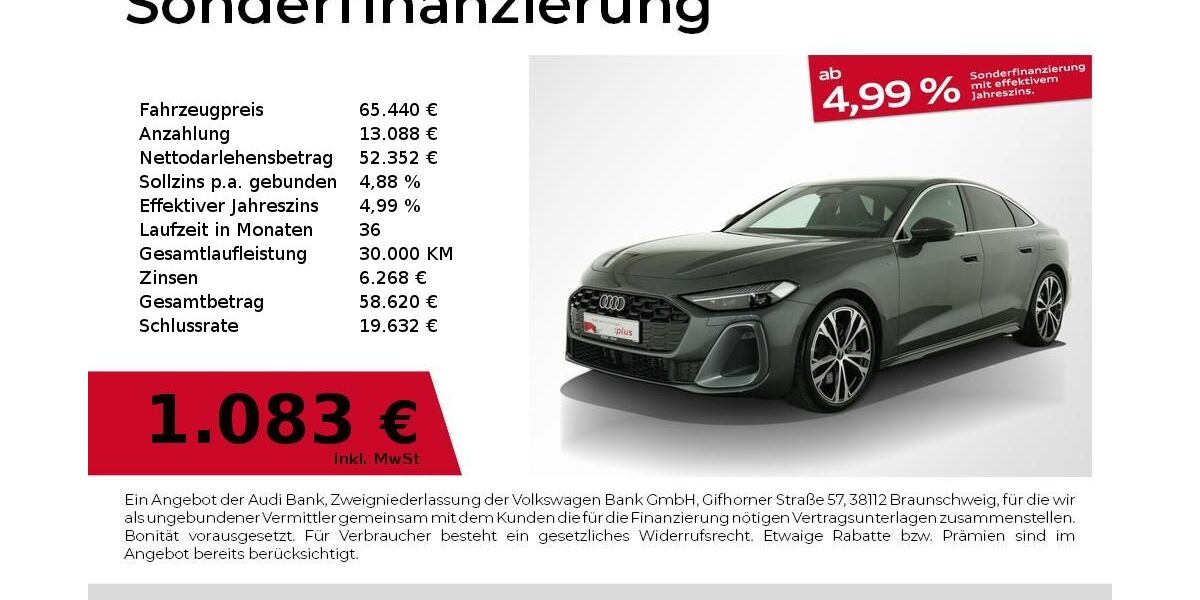 Audi A5 3.282 km 58.480 &euro; Nürnberg 90441