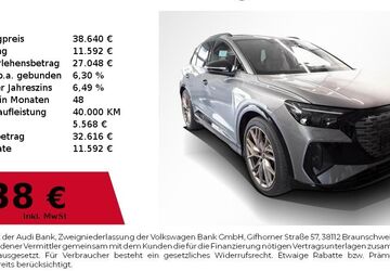 Audi Q4 e-tron 50.400 km 38.640 &euro; Nürnberg 90411