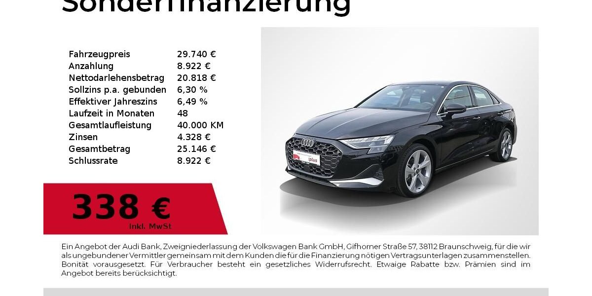 Audi A3 29.500 km 29.740 &euro; Nürnberg 90411