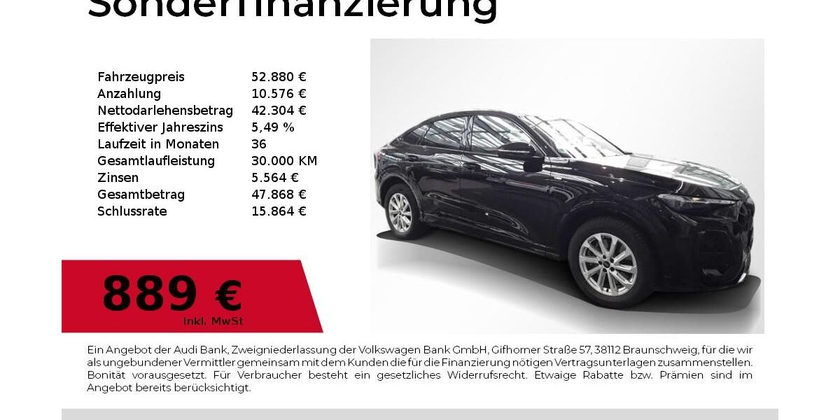 Audi Q5 6.218 km 52.880 &euro; Nürnberg 90441