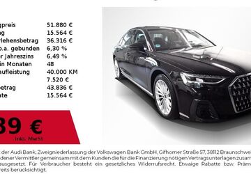 Audi A8 55.300 km 49.730 &euro; Nürnberg 90411