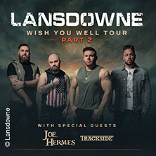 LANSDOWNE - wish you well - Part 2 13.10.2026 Alter Schlachthof Dresden