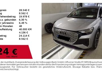 Audi Q4 e-tron 34.100 km 28.540 &euro; Nürnberg 90411