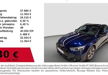 Audi A3 7.321 km 37.880 &euro; Nürnberg 90411