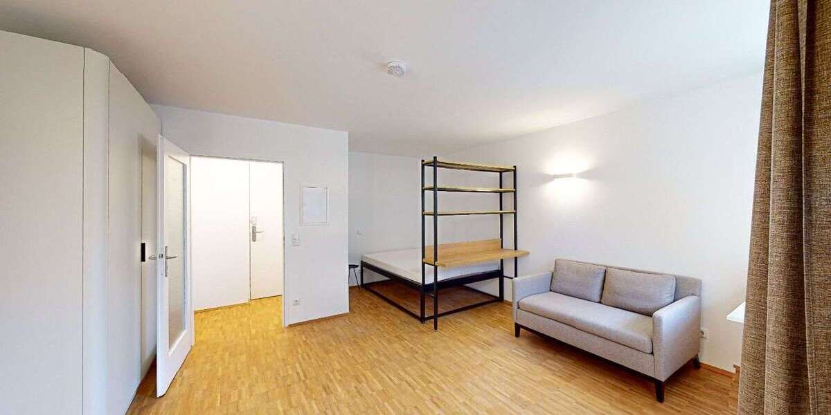 Etagenwohnung Erlangen Am Anger - 1 Zimmer, 27 m&sup2;, 566&euro; | Angebot:27254371