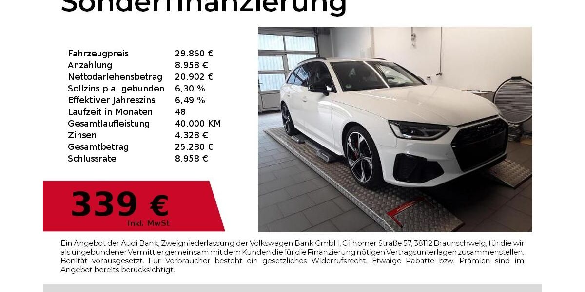 Audi A4 80.200 km 29.860 &euro; Nürnberg 90411