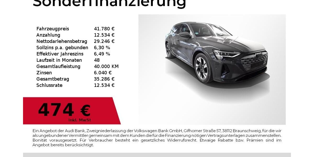 Audi Q8 e-tron 67.500 km 39.440 &euro; Nürnberg 90411