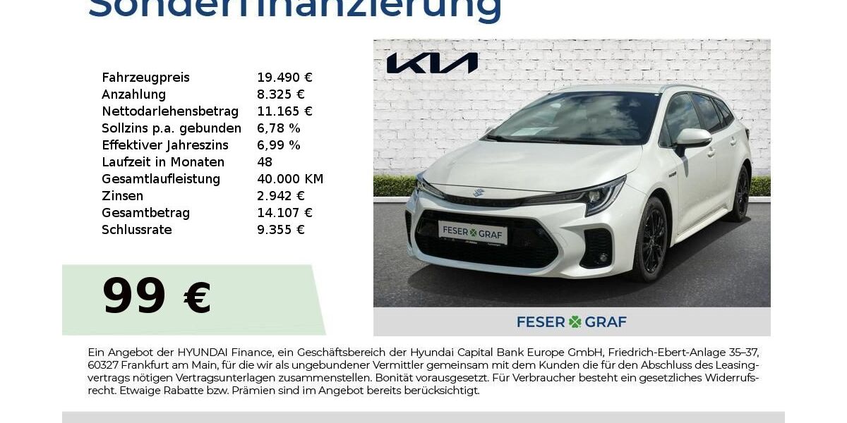 Suzuki Swace 58.639 km 19.490 &euro; Schwabach 91126