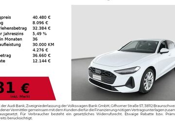 Audi A5 9.405 km 40.480 &euro; Nürnberg 90441