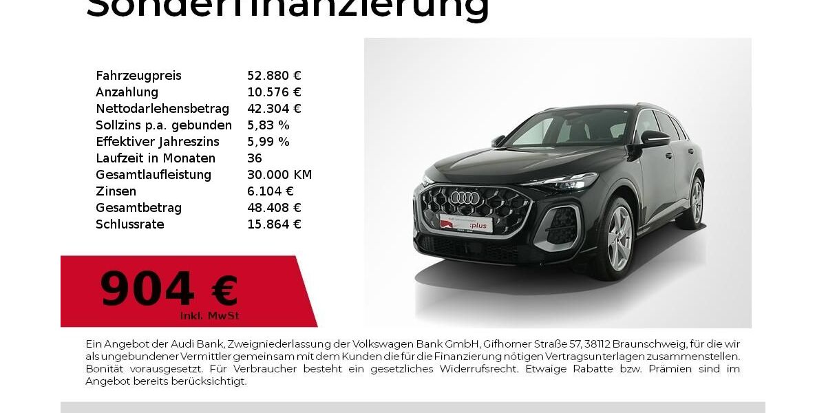 Audi Q5 15.350 km 52.880 &euro; Nürnberg 90441