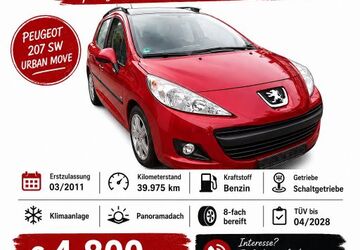 Peugeot 207 39.975 km 4.800 &euro; Fürth 90765