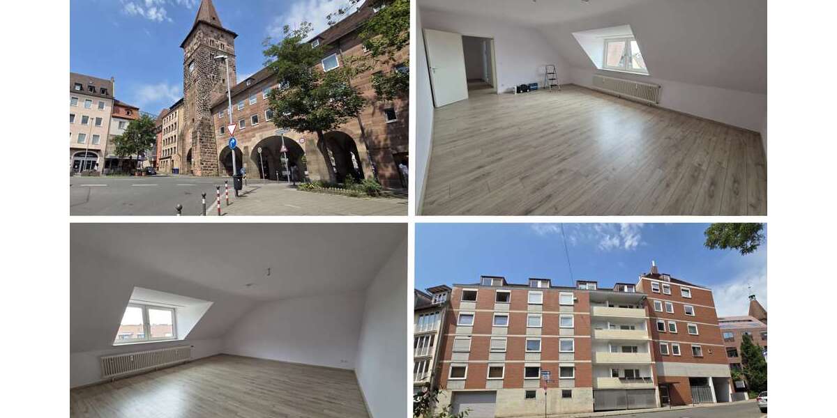 Etagenwohnung Nürnberg Sebald - 1 Zimmer, 48 m&sup2;, 570&euro; | Angebot:27353151