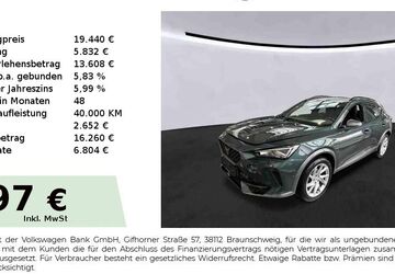 Cupra Formentor 116.950 km 19.440 &euro; Nürnberg 90431