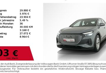 Audi Q4 e-tron 28.018 km 28.880 &euro; Nürnberg 90441