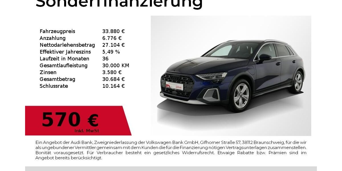 Audi A3 11.206 km 33.880 &euro; Nürnberg 90441