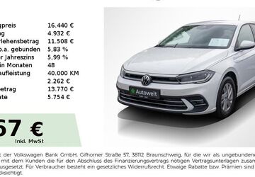 VW Polo 31.250 km 15.880 &euro; Nürnberg 90431