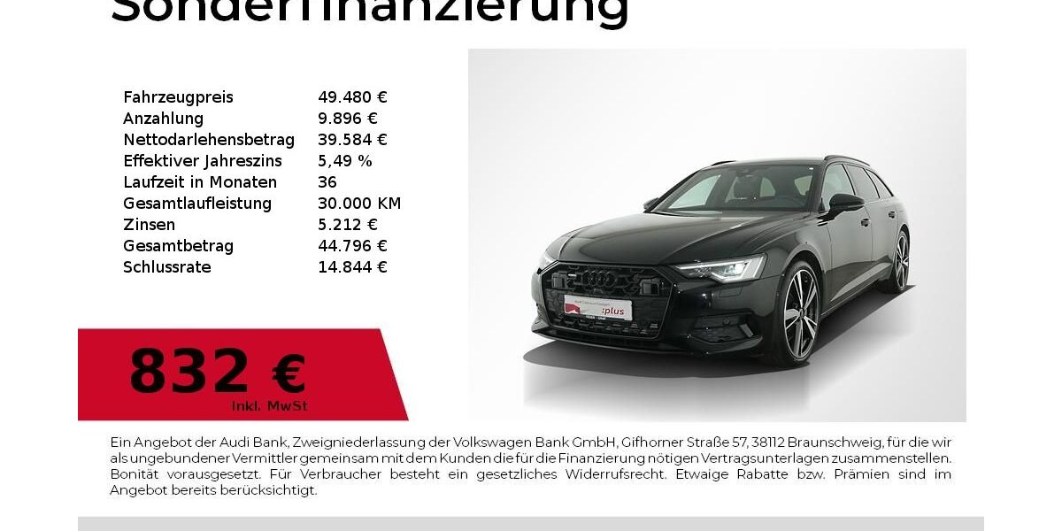 Audi A6 7.351 km 49.480 &euro; Nürnberg 90441