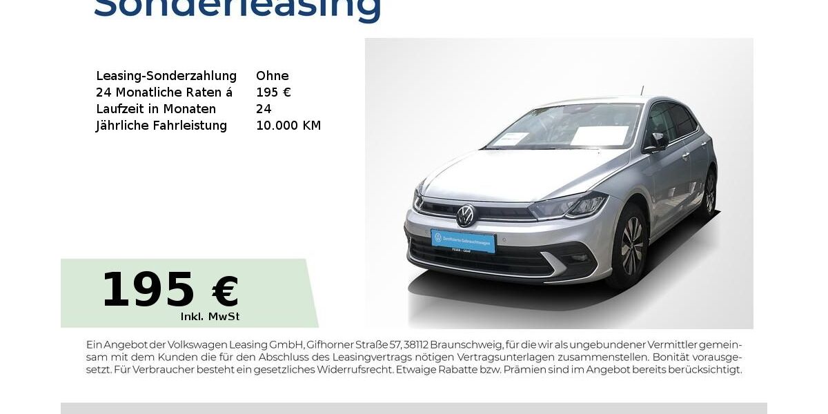 VW Polo 20.650 km 19.440 &euro; Erlangen 91058