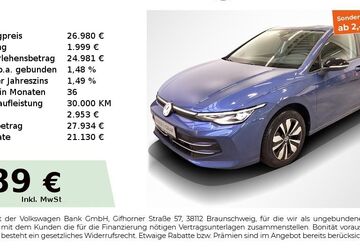 VW Golf 24.200 km 26.980 &euro; Fürth 90763