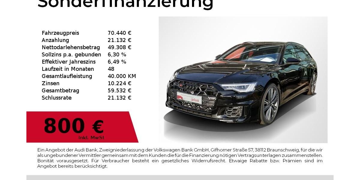 Audi S6 4.990 km 70.440 &euro; Nürnberg 90411