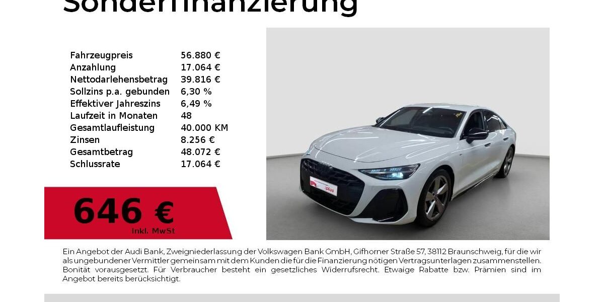 Audi A6 25.608 km 58.880 &euro; Nürnberg 90411