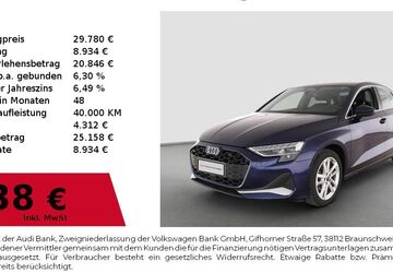 Audi A3 27.604 km 29.780 &euro; Nürnberg 90411