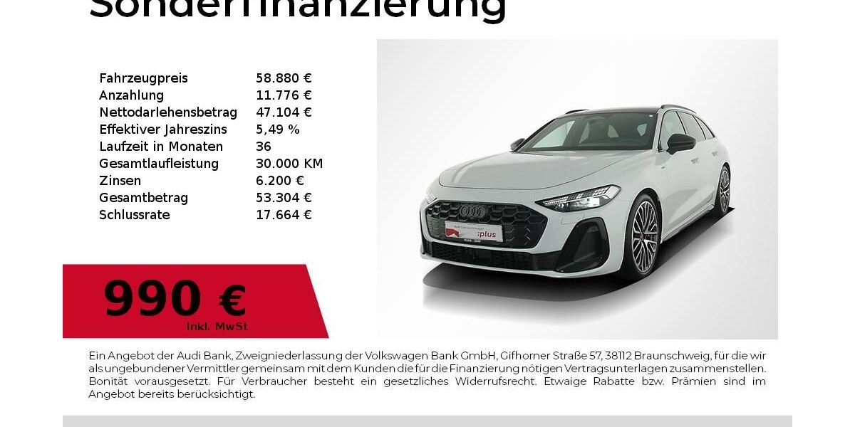 Audi A5 6.379 km 58.880 &euro; Nürnberg 90441
