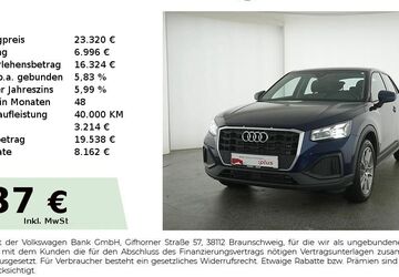 Audi Q2 115.250 km 23.320 &euro; Nürnberg 90431