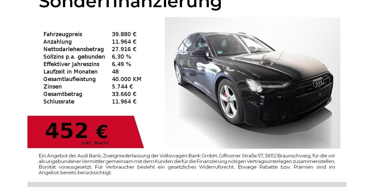 Audi A6 40.600 km 39.880 &euro; Nürnberg 90411