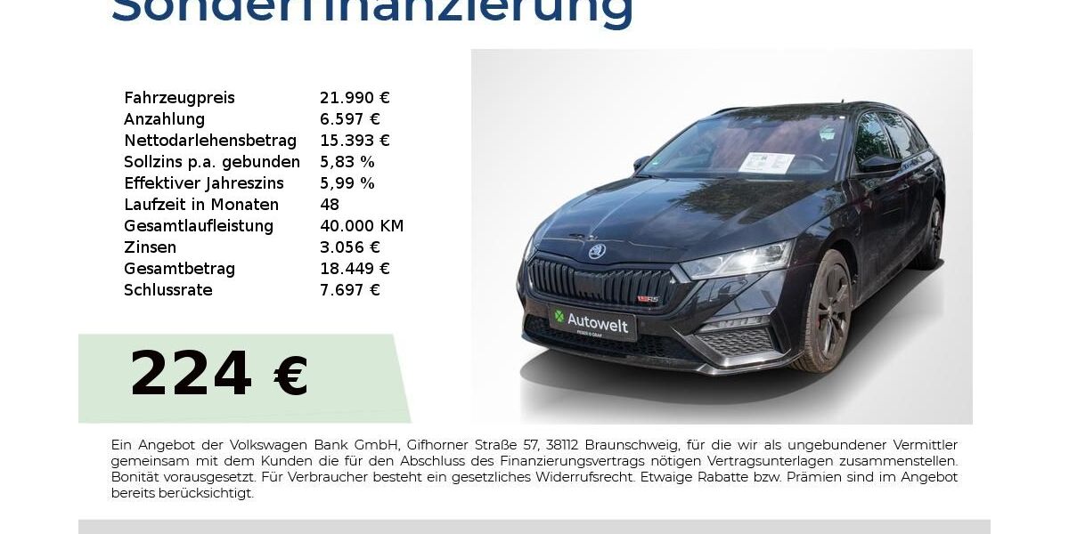 Skoda Octavia 124.418 km 21.440 &euro; Nürnberg 90431