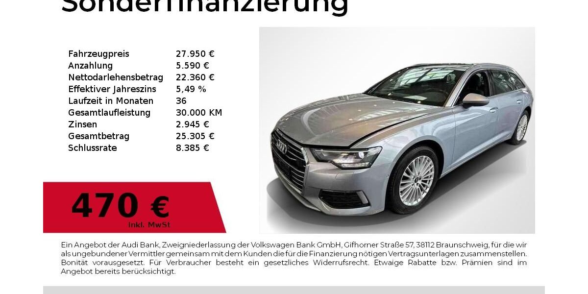 Audi A6 97.820 km 27.950 &euro; Nürnberg 90441