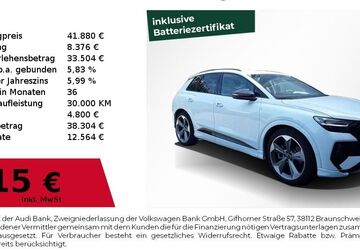 Audi Q4 e-tron 19.250 km 41.880 &euro; Nürnberg 90441