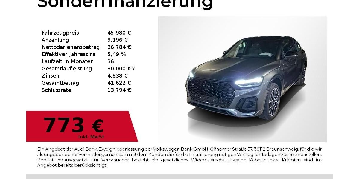 Audi Q5 17.292 km 45.980 &euro; Nürnberg 90441
