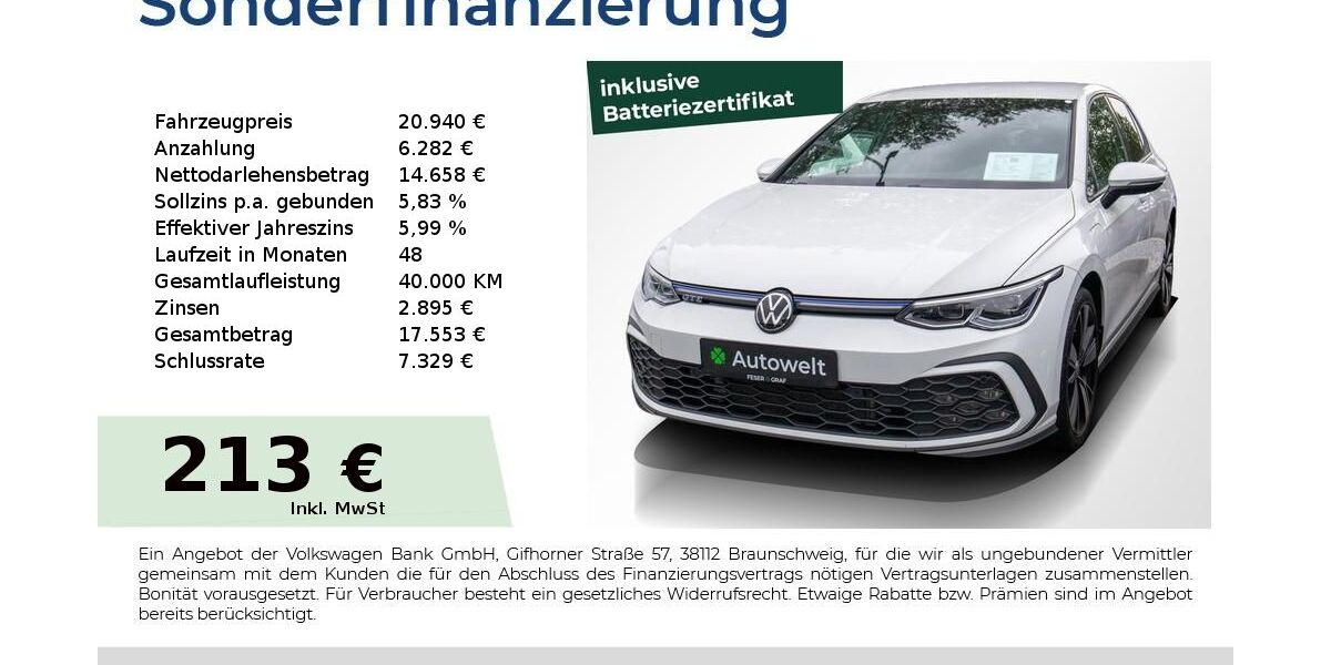 VW Golf 103.150 km 20.940 &euro; Nürnberg 90431