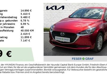 Mazda 2 43.776 km 13.850 &euro; Schwabach 91126