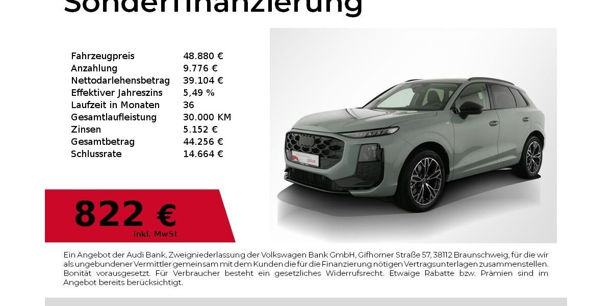 Audi Q3 7.500 km 48.880 &euro; Nürnberg 90441