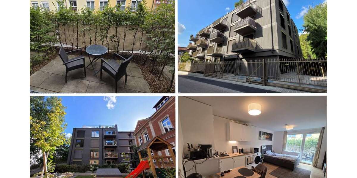 Etagenwohnung Nürnberg Sankt Johannis - 1 Zimmer, 32 m&sup2;, 530&euro; | Angebot:27340852