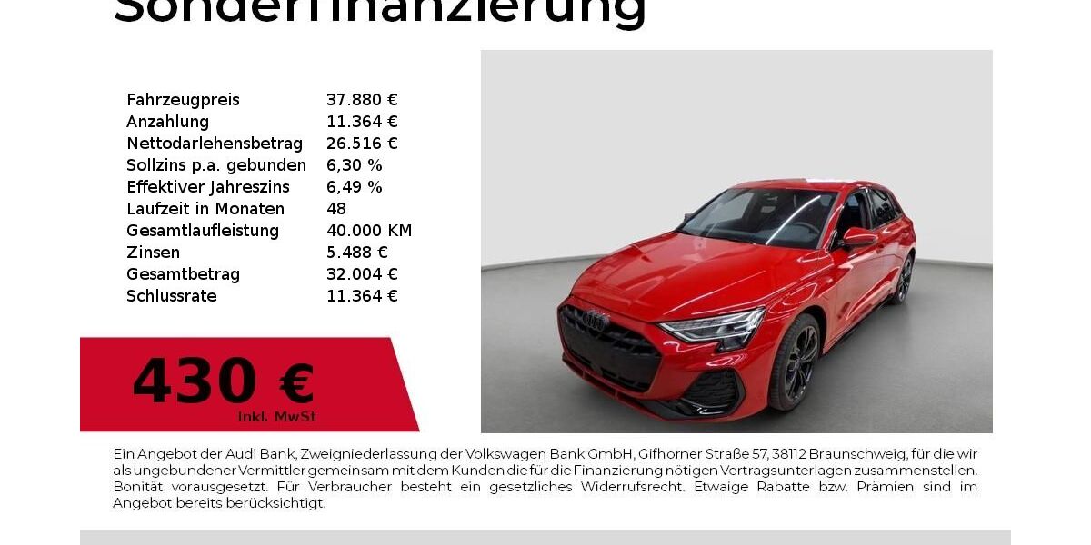 Audi A3 12.081 km 37.880 &euro; Nürnberg 90411